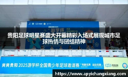 贵阳足球明星赛盛大开幕精彩入场式展现城市足球热情与团结精神